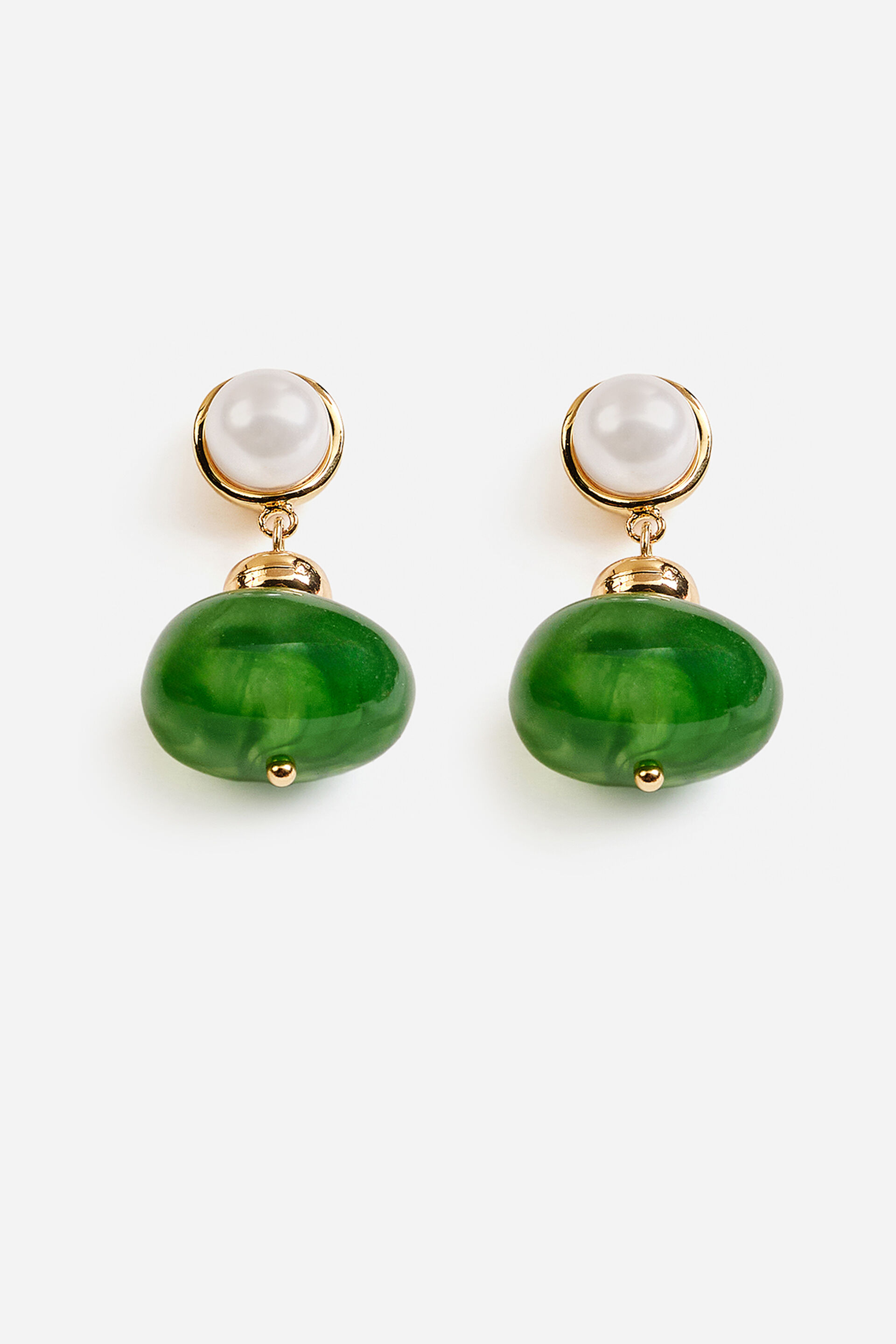 Green Gaze Earrings, , image 1